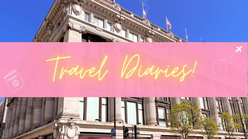 Summer travel diaries...