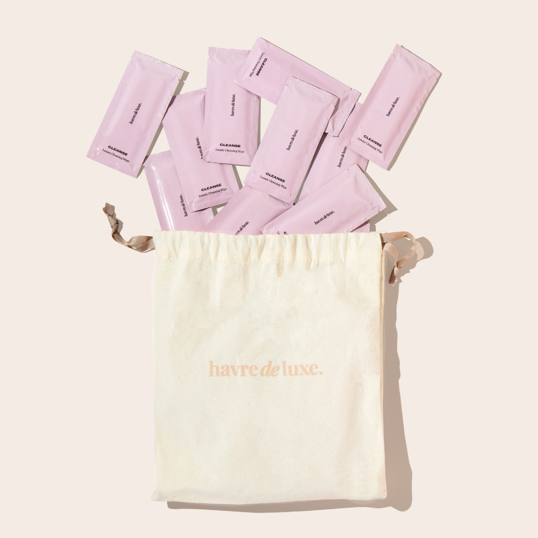 Canvas & Leather Cleansing Wipes Dust Bag Bundle