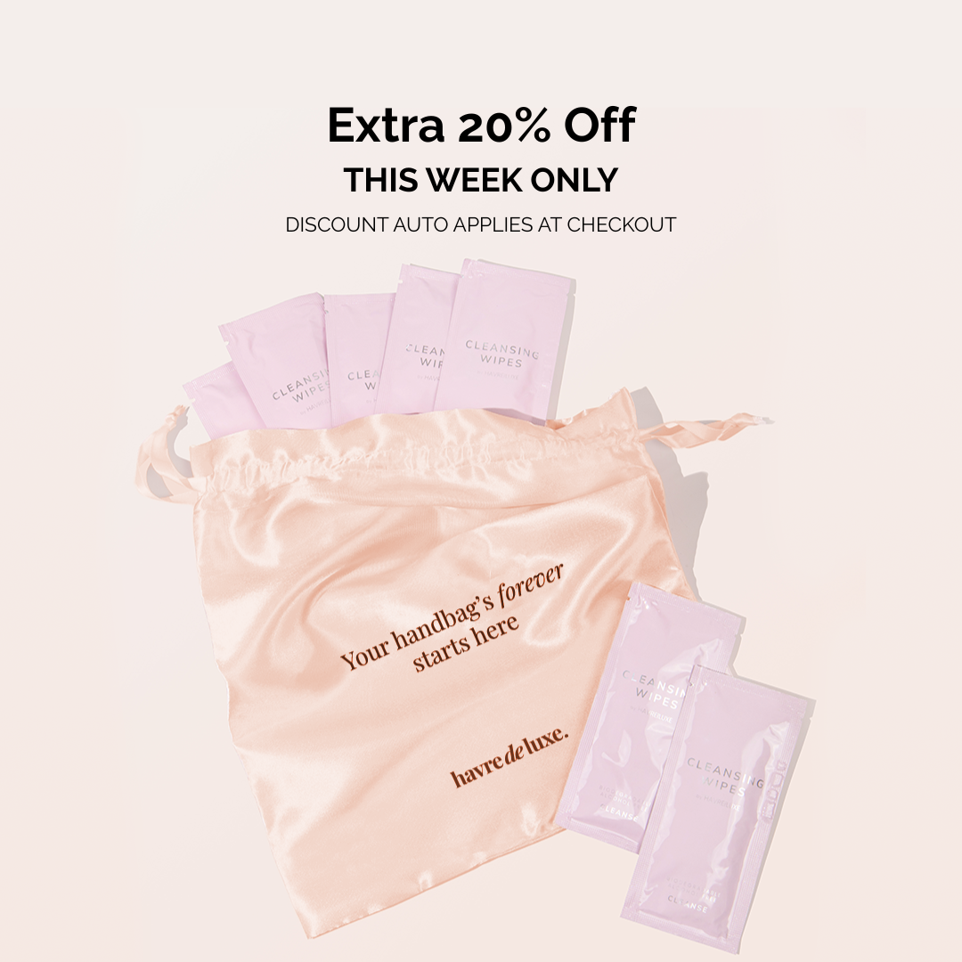 Canvas & Leather Cleansing Wipes Dust Bag Bundle