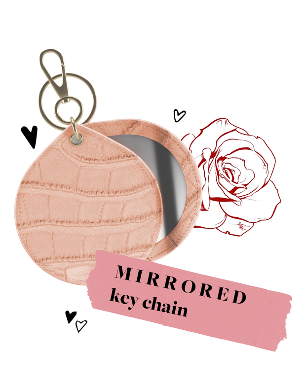 Mirrored Keychain Charms - Havre de Luxe